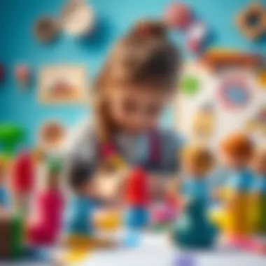 Creative art activity for children