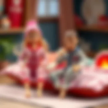 Barbie and Ken pajama collection highlighting sustainability