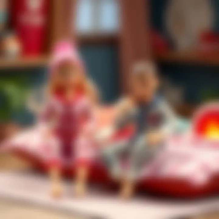 Barbie and Ken pajama collection highlighting sustainability