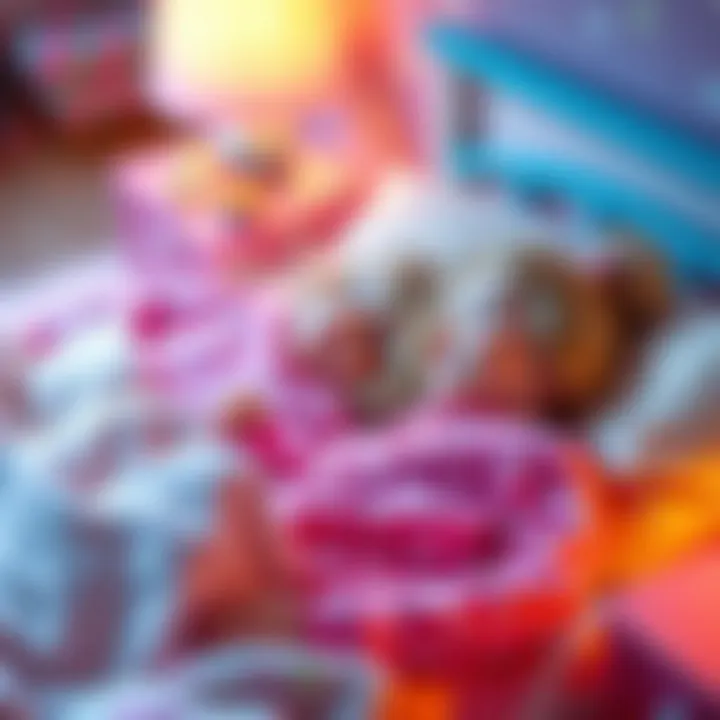 Children enjoying a cozy sleep in Barbie and Ken pajamas