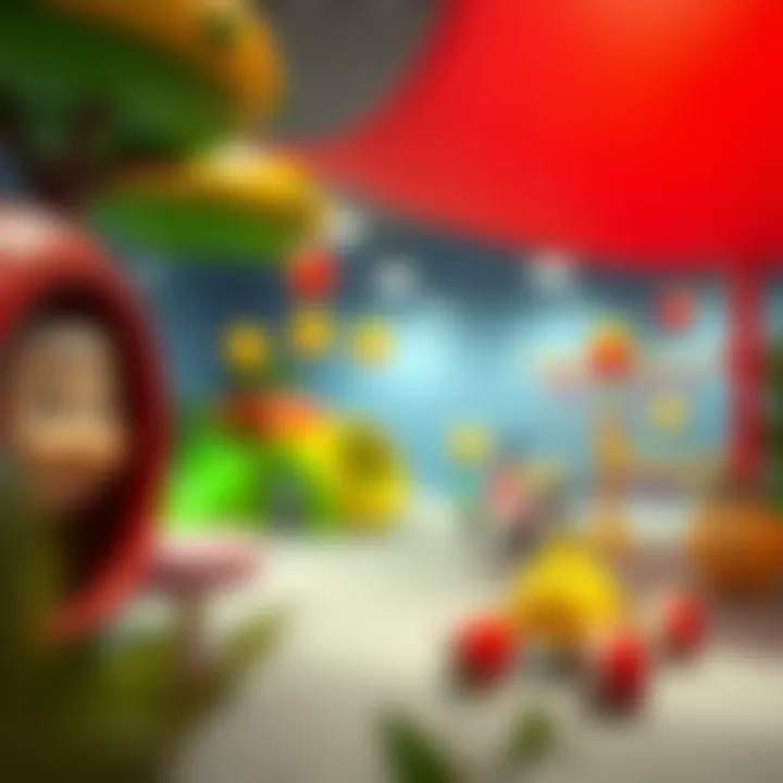 Safe and engaging design for infant play area