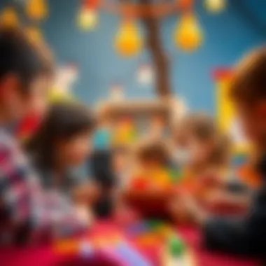 Different age groups enjoying the Bim İlk Adım Arabası.