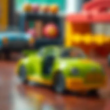 Imaginative Play with Openable Toy Cars Colorful openable toy car for imaginative play