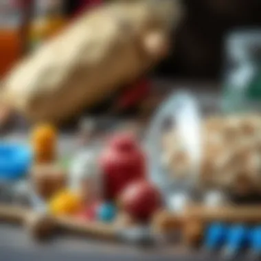 Materials needed for toy creation