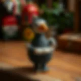A vintage dodo toy showcasing its historical design