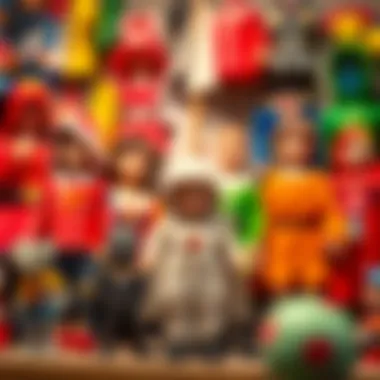 Different types of costumes displayed, highlighting the variety in dress-up games.