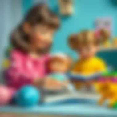 Educational benefits of dolls illustrated through learning scenarios