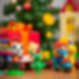 Colorful toys suitable for young boys