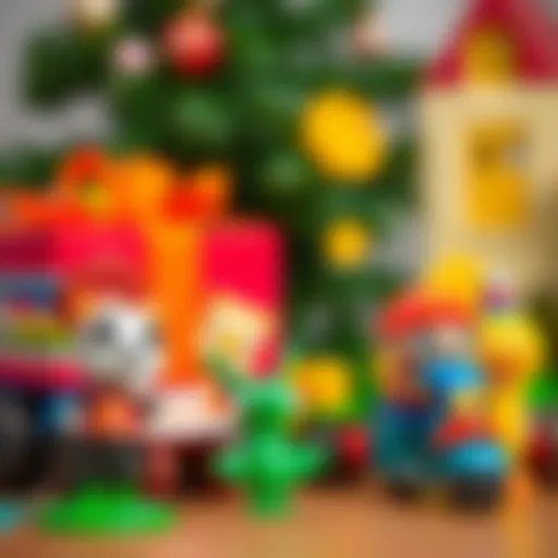 Diverse Gift Options for Boys Colorful toys suitable for young boys