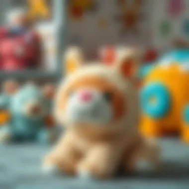 Soft Plush Animal for Emotional Support Soft plush animal for comfort and play