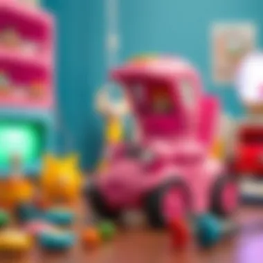 Overview of developmental benefits of pink electric toys