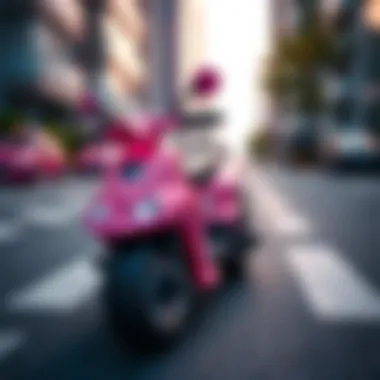 Safety standards for children's pink electric vehicles