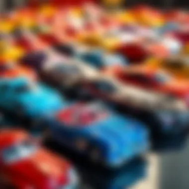 Explore the Vibrant Hot Wheels Mercedes Collection Colorful display of Hot Wheels Mercedes collection