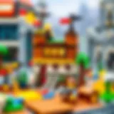 Detailed view of Lego 60366 set components