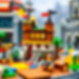 Detailed view of Lego 60366 set components