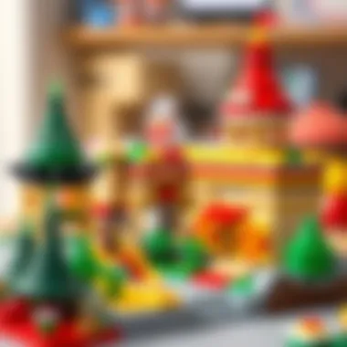 Imaginative Structures with Lego 60366 Imaginative structures built using Lego 60366