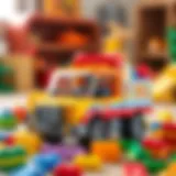 Colorful Lego Duplo Alphabet Truck with Blocks