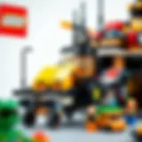 Detailed view of LEGO 60319 set showcasing its unique design elements