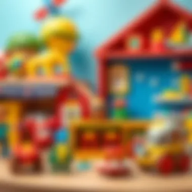 Marshall toys displayed, showcasing educational features.