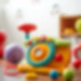 A vibrant and engaging musical toy designed for early childhood development.