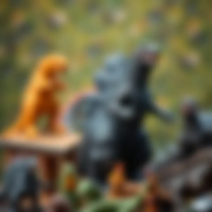 Popular Godzilla Toys from Leading Brands A collection of popular Godzilla toys from various leading brands.