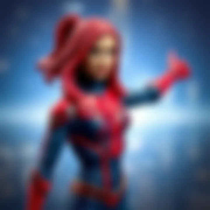 Gwen Stacy: A Heroine's Journey Gwen Stacy dressed as Spider-Woman, symbolizing empowerment