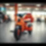 A vibrant tricycle design showcasing a modern aesthetic