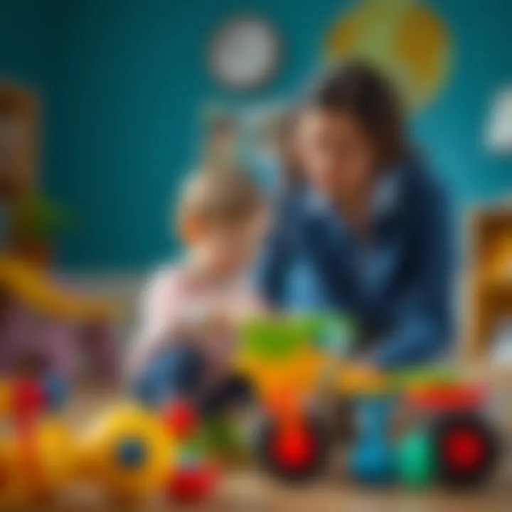 The Role of Parents in Supporting Child Motor Skills A parent assisting a child with a physical activity