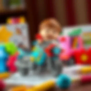 Motor skill development through coloring