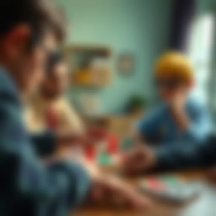 Intense Moments in Uno Match An intense moment during a Uno match