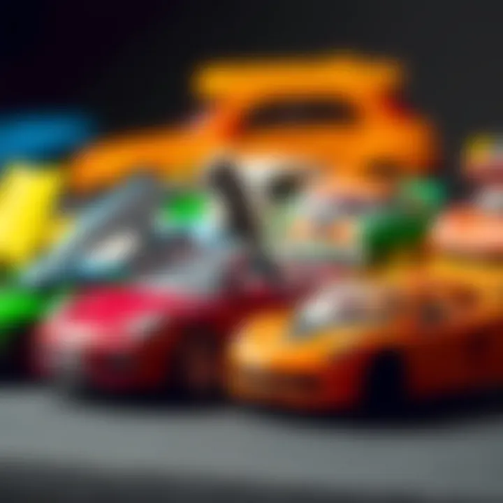 Exploring the Variety of Openable Toy Cars Different types of openable toy cars showcasing variety