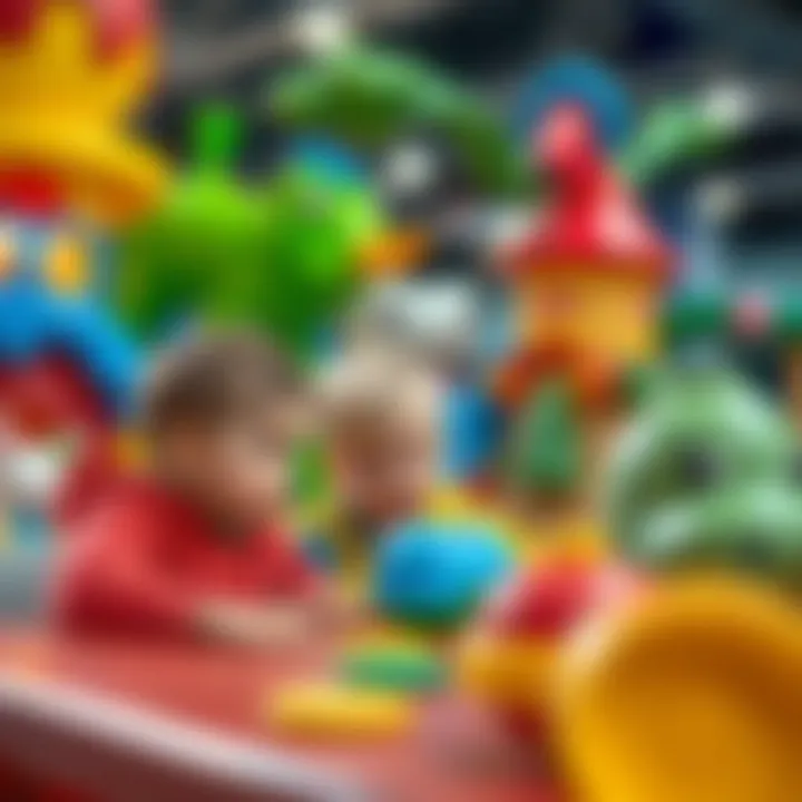 Children engaging in educational activities at Vialand Park